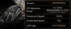 ATTACK SHARK R5 Ultra Carbon Fiber Wireless 8K Gaming Mouse 39g SUPERLIGHT, PixArt PAW3950MAX Gaming Sensor, 8000Hz Wireless Pol