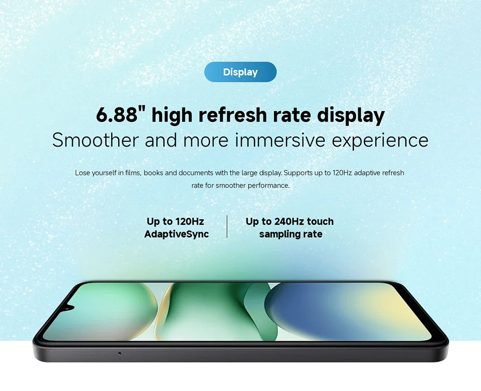 Xiaomi Redmi A5 Unisoc processor T7250 8 core screen for inch fast charge support 15W mAh battery Double camera IA 32MP