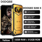 Globe Version DOOGEE S200 X 5G Rugged Phone 6.72" Dimensity 7050 1.32" AMOLED Rear Display 12GB 512GB 10100mAh Battery Phone
