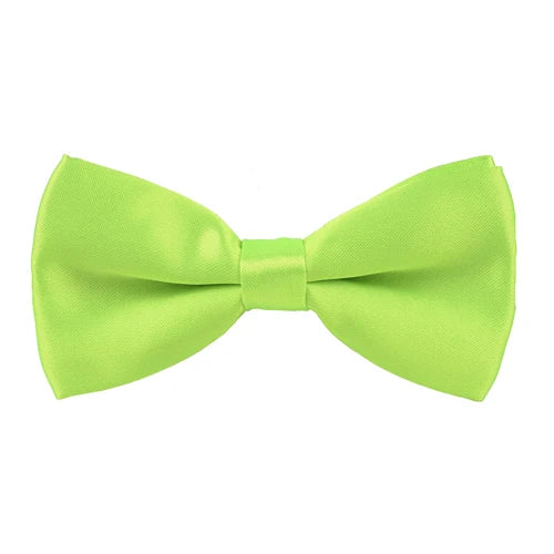HUISHI 34 Colors Solid Fashion Bowties Groom Kids Formal Colourful Children Cravat Green Marriage Butterfly Wedding Bow ties