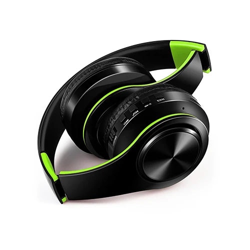 Best Headphones Wireless  Earphones with Microphone Digital Stereo Bluetooth Headset Card MP3 Player FM Radio Music for All