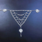 Rhinestone Swimwear Bikini Diamond Lingerie Set Sexy Striper Outfits Costume Nightclub Style Jewellery Body Chain
