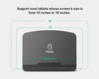 Parblo PR100 Adjustable Stand Folding Portable for 10-22 Inches Display Drawing Tablet Graphic Tablet Laptop Ipad