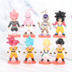 Dragon Ball Action Figure SHF Super Saiyan Anime Figurine Movable and Modifiable Doll Model Collection Toys Gifts ﻿