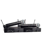 SLXD Microfone 500/600/800MHZ Wireless Microphone System 4pin Headset KSM8/Beta58 Professional Audio Equipment For Stage Karaoke