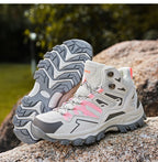 Outdoor Women Ankle Hiking Boots Trekking Shoes Mountain Tracking Treking Sneakers 2023 New Dropshipping