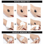 QIBEST 4D Black Mascara Waterproof Lengthening Curling Eye Lashes Rimel Mascara Silk Fiber Women Mascara Extra Volume 5g Makeup