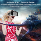 VR Glasses 3D Virtual Reality Headset Devices Helmet Lenses Goggles Smart For Smartphones Phone Cell Mobile Game Viar Viewer Set