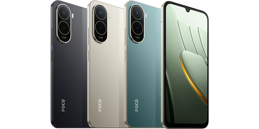 Global Version POCO C81 Pro Smartphone 6000mAh(typ) Battery 15W Charge 6.9" 120Hz LCD Display 13MP Camera NFC POCO Cellphone