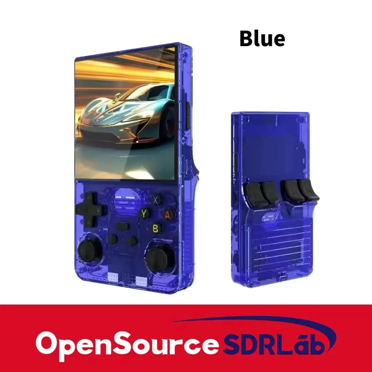Open source handheld 4.1-inch high-definition large screen dual joystick 3D classic game R36S PSP game handheld