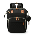 USB Mummy Bag Diaper Bag Baby Care Large Capacity Mom Backpack Mummy Maternity Wet Bags Waterproof Baby Pregnant Nappy Backpack