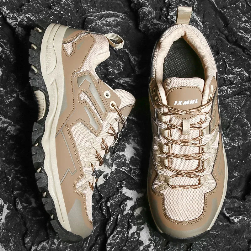 2025 Hiking Shoes Men Women Mesh Sneakers Breathable Fashion Mountain Shoes Boy Spring Autumn Summer Work Shoes Outdoor Trekking