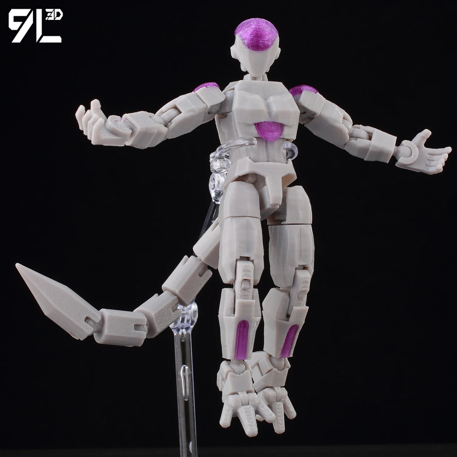9L3D Printed Dragon Ball Son Goku Vegeta Beerus Frieza Anime Lucky13 Dummy13 Titan13 Action Figures Multi-Jointed Movable Toys