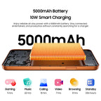 Blackview WAVE 7C Smartphone 6.56'' HD+IPS 5000mAh Battery 16GB(4+12)+64GB Unisoc Cell Phone 32MP+13MP 4G Android 16 Dual SIM