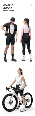 ROCKBROS Cycling Socks Breathable Sweat-wicking High Elastic Soft Knee-high Socks Men Women Outdoor Sports Jogging Cycling Socks
