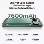 World Premiere DOOGEE B10 Smartphone 7600mAh Battery 6GB 256GB 6.6'' Display 64MP AI Camera Gemini AI Android 16 Mobile Phone
