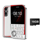 SERVO V10 Card Phone 2.01" Display 2G GSM Dual SIM Standby MP3/MP4 Magic Voice Speed Dial Torch Button Small Cellular Telephones