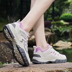 2025 Hiking Shoes Men Women Mesh Sneakers Breathable Fashion Mountain Shoes Boy Spring Autumn Summer Work Shoes Outdoor Trekking