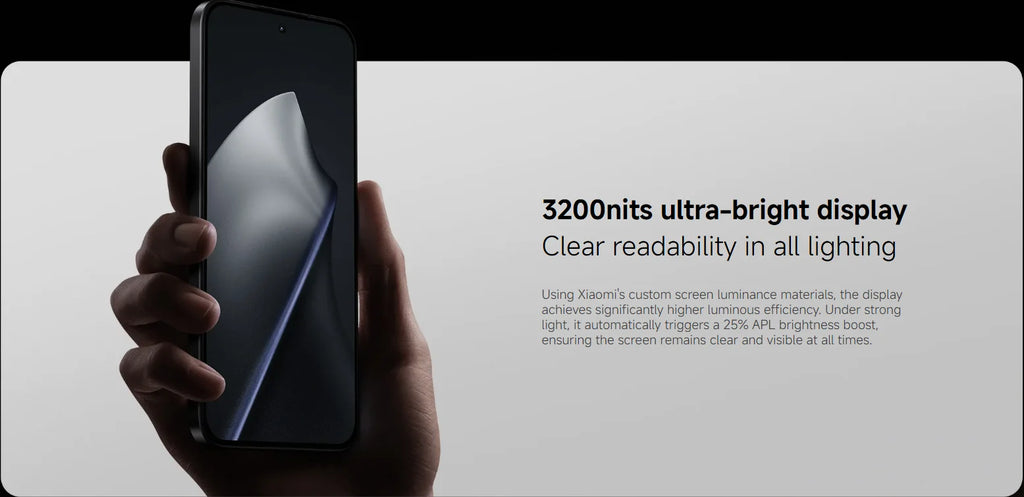Global Version Xiaomi 15T Ultra-slim Smartphone 12GB 256GB Professional Laica Triple Camera Immersive 6.83 "Display 7.5mm Thin Slim Body