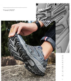 2025 Hiking Shoes Men Women Mesh Sneakers Breathable Fashion Mountain Shoes Boy Spring Autumn Summer Work Shoes Outdoor Trekking