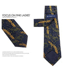 Trendy Handmade Polyester Silk Tie Men's Business Suit Accessory Floral Patterned Bow Tie for Wedding Prom Party Gift