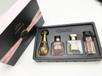 Luxury Brand Perfume Women Eau De Parfum Femme Gift Box 4Pcs Set 100ml Perfumes De Mujer Fresh Natural Floral Fruity Scent Spray
