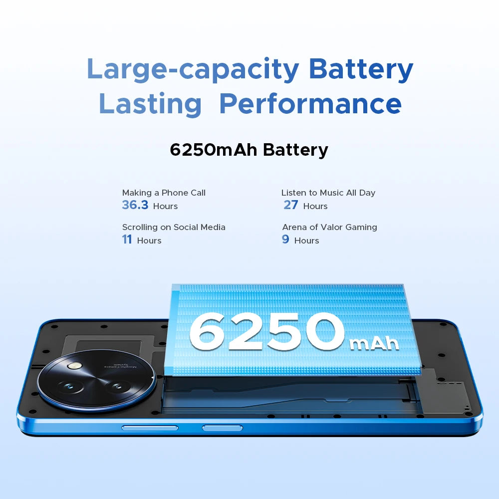 Global Version DOOGEE Note59 Pro+ 5G Smart phone Android 15 6250mAh Battery 6.75'' 120Hz Screen 12GB 512GB AI Camera Cell Phone