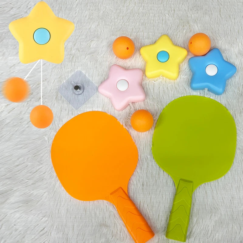 children's parent-child toys hanging table tennis trainer children's indoor practice sensory suspended birthday gifts, Main image