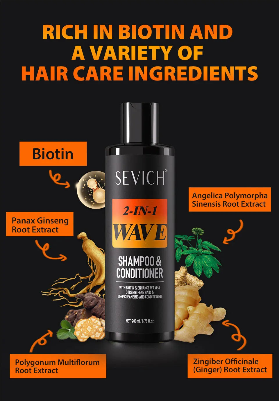 Deep Wave Control Pomade 360 Biotin Sport Strong Hold Wave Hair Gel With Brush Wavy Hair Oil Shampoo Conditioner Styling Care