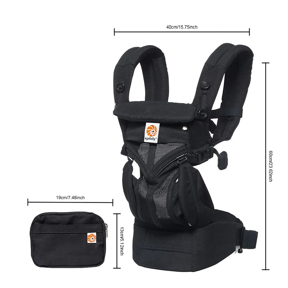 Egobaby Omini the 360   Is a Breathable Mesh Baby Carrier with Ventilation All Around. Designed for Infants to Toddlers. Features Lumbar Support. Main image