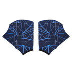 2x Swimming Hand Fins Flippers Finger Webbed Women Men Paddle Water Sport Gloves for Swimming Training Mittens