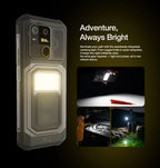 AGM G3 5G Rugged Phone 24GB(12+12) 512GB Wireless Charging 10000mAh Phone 6.72" 120Hz Dimensity 7300 Android15 Camping light
