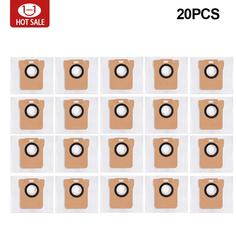 For Xiaomi Robot Vacuum X20 + / X20 Plus Dust Bag Mop Cloth Accessories Main Side Brush Hepa Filter Replacement Parts