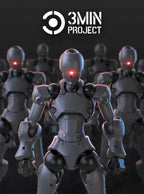 SHEIK MAINLAND 3MIN PROJECT A 3.75inch Super Movable Humanoid Body Strong Attack Alien Figure Assembly Model Toy Collection Gift