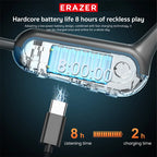 ERAZER XF22 Earphone Bluetooth 5.4 Sports Wireless Headphones Bone Conduction Headsets with Mic Neckband headphones