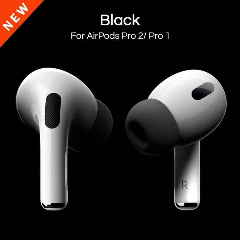 For Apple AirPods Pro 2 Ear Tips Earbuds Cover Silicone Replacement Tips Air pod Earplugs Earpads Pads Headphones Case Accessory