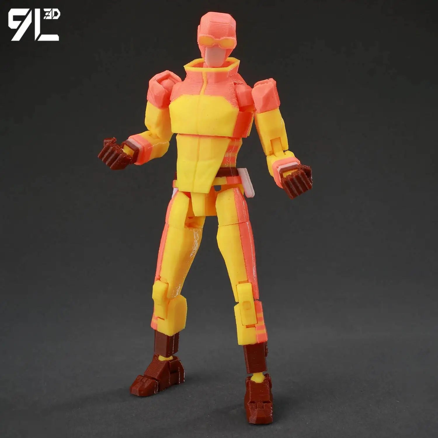 9L3D Lucky 13 Invincible Boy Conquer Omni Action Figure 3D Printed Anime Model Multi-Jointed Poseable Collectible Toy Gift Fan