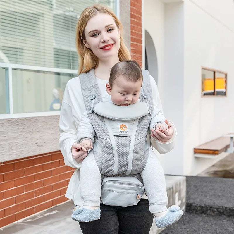 Egobaby Omni Baby Carrier Cotton Breathable Ergonomic Backpacks Holder Shoulder Waist Belt Sling Suspenders 360 Main image