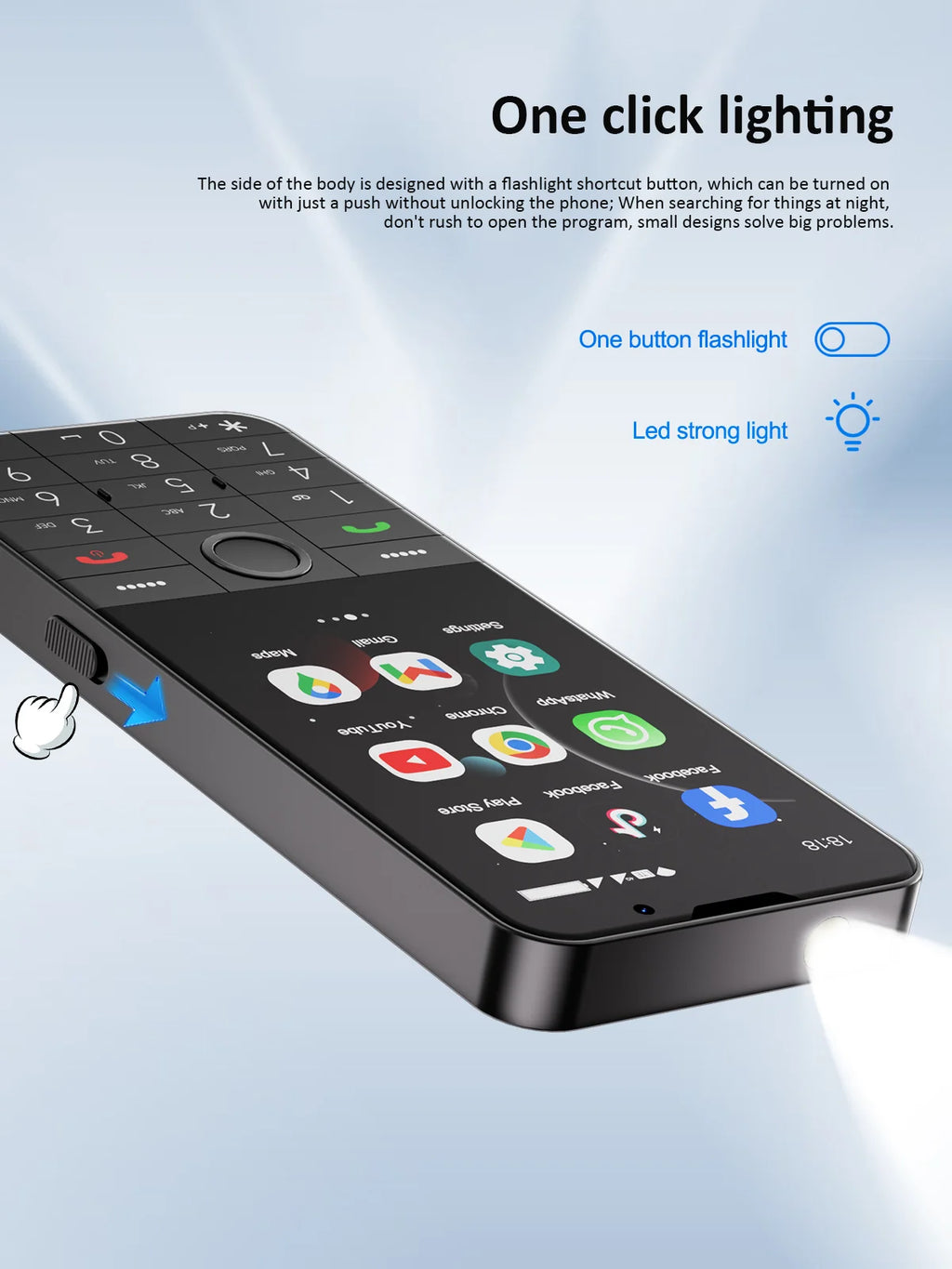 SERVO F26 PRO Android Smartphone Touch Screen 4G Cellular 3.5" Display WiFi GPS Google Play Button Smart Phones Dual SIM 2850mAh