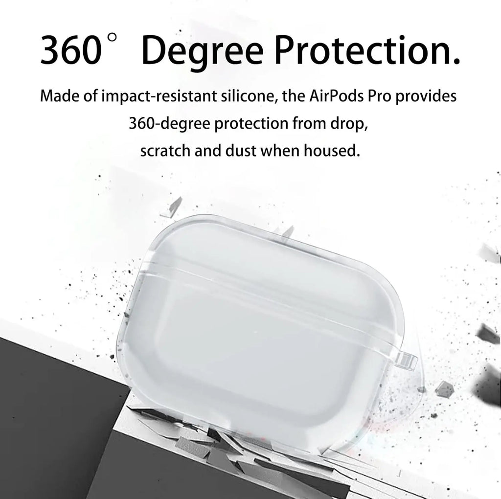 Clear Soft TPU Bluetooth Earphone Case with Lanyard Strap for AirPods Pro 2 2022 2nd Generation Air Pods 3 2 1 Cover Accessories