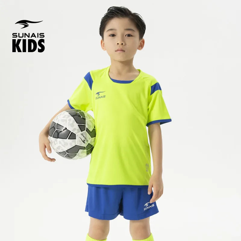 SUNAIS 2026 New Knight 2 Kids Football Jersey Set Breathable Comfort Match Training Kit  720135 Main image
