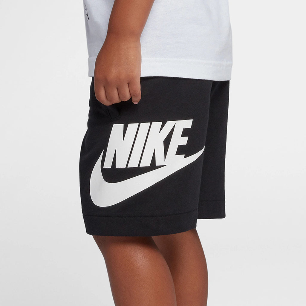 Nike genuine summer children's retro sports logo printed straight leg shorts HA5017-023