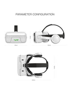 Shinecon VR Glasses 3D Headset Virtual Reality Device Helmet Goggles Lenses Mobile Smartphone Smart Phone Cell Realidade Viar VR