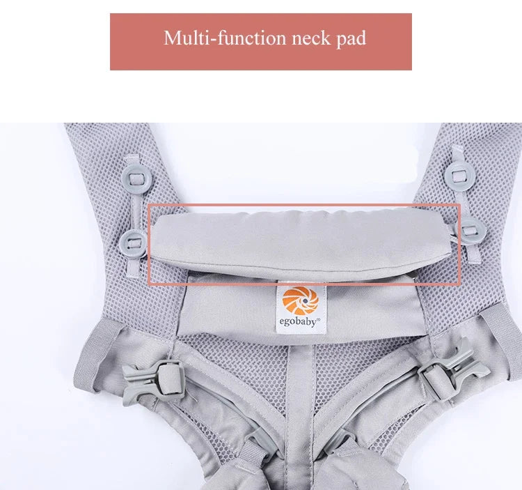 Egobaby Omni Breeze Baby Carrier All Carry Positions Breathable Mesh with Enhanced Lumbar Support & Airflow (7-45 Lb)