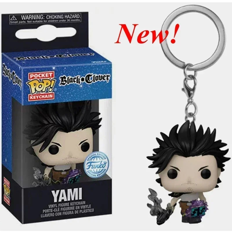 2026 Funko Keychains Ranger Red Blue Pink Minion Kevin Otto Stuart Spider Spot Vash Ahsoka Inuyasha Homer Sam Sally Figure Toys