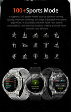 2026New Military T-Rex3 GPS Map Navigation Smart Watch 2GB RAM 1.43-inch AMOLED Screen 30M Waterproof Call Sports Smartwatch Men