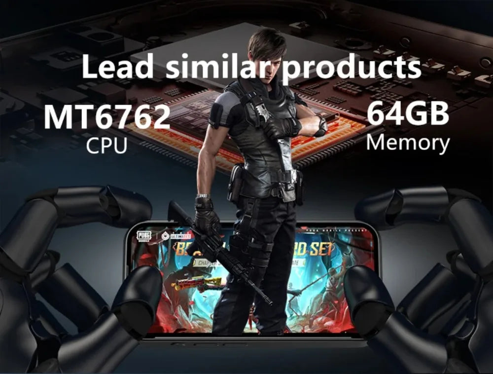 UNIWA Q333 4G 3.58 Inch Mini HD Smartphone 3GB RAM 64GB ROM 2000mAh Mobile Phones BT 5.0 Google Play Store Face ID Small Phone