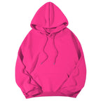 Women's Hoodies Pullover Spring Autumn Casual Hoodie 2026 Sweatshirts Solid Color Hoodies Oversize Black Sweatshirt Women Top