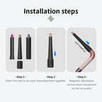 Automatic Curling Iron Hair Styling Tool for Hd15/16/17/18 Curling Wand 1.25 Inch Fast Heating Anti-Scald Ionic Hair Accessories