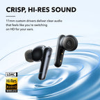 Soundcore by Anker Liberty 4 NC, Bluetooth 5.3 in-ear headphones with adaptive noise cancellation 98.5%